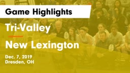 Tri-Valley  vs New Lexington  Game Highlights - Dec. 7, 2019