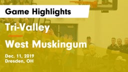 Tri-Valley  vs West Muskingum  Game Highlights - Dec. 11, 2019
