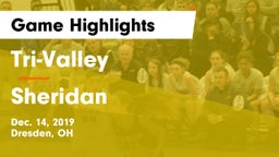 Tri-Valley  vs Sheridan Game Highlights - Dec. 14, 2019