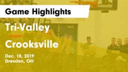 Tri-Valley  vs Crooksville  Game Highlights - Dec. 18, 2019