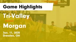 Tri-Valley  vs Morgan  Game Highlights - Jan. 11, 2020