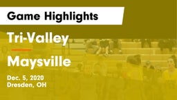 Tri-Valley  vs Maysville  Game Highlights - Dec. 5, 2020
