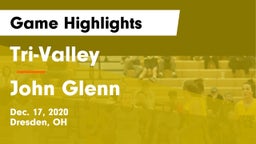 Tri-Valley  vs John Glenn  Game Highlights - Dec. 17, 2020