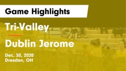 Tri-Valley  vs Dublin Jerome  Game Highlights - Dec. 30, 2020
