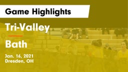 Tri-Valley  vs Bath  Game Highlights - Jan. 16, 2021