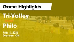Tri-Valley  vs Philo  Game Highlights - Feb. 6, 2021