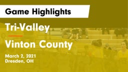 Tri-Valley  vs Vinton County  Game Highlights - March 2, 2021