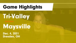 Tri-Valley  vs Maysville  Game Highlights - Dec. 4, 2021
