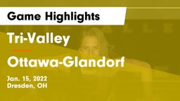 Tri-Valley  vs Ottawa-Glandorf  Game Highlights - Jan. 15, 2022