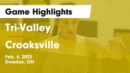Tri-Valley  vs Crooksville  Game Highlights - Feb. 4, 2023