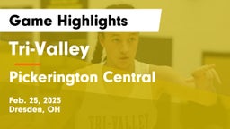 Tri-Valley  vs Pickerington Central  Game Highlights - Feb. 25, 2023
