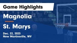 Magnolia  vs St. Marys  Game Highlights - Dec. 22, 2023