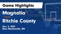 Magnolia  vs Ritchie County Game Highlights - Dec. 5, 2023