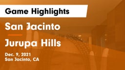 San Jacinto  vs Jurupa Hills Game Highlights - Dec. 9, 2021