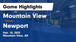 Mountain View  vs Newport  Game Highlights - Feb. 18, 2023