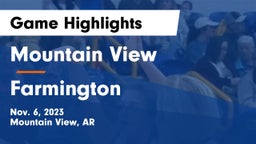 Mountain View  vs Farmington  Game Highlights - Nov. 6, 2023