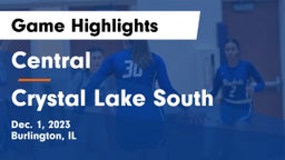 Central  vs Crystal Lake South  Game Highlights - Dec. 1, 2023
