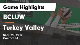 BCLUW  vs Turkey Valley  Game Highlights - Sept. 28, 2019