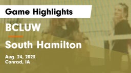 BCLUW  vs South Hamilton   Game Highlights - Aug. 24, 2023