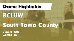BCLUW  vs South Tama County  Game Highlights - Sept. 2, 2023
