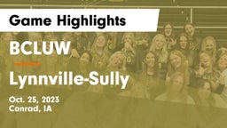 BCLUW  vs Lynnville-Sully  Game Highlights - Oct. 25, 2023