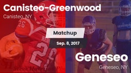 Matchup: Canisteo-Greenwood vs. Geneseo  2017