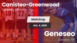 Matchup: Canisteo-Greenwood vs. Geneseo  2019