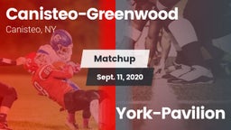 Matchup: Canisteo-Greenwood vs. York-Pavilion 2020