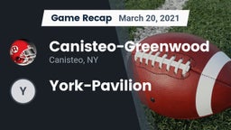 Recap: Canisteo-Greenwood  vs. York-Pavilion 2021