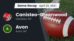 Recap: Canisteo-Greenwood  vs. Avon  2021