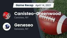 Recap: Canisteo-Greenwood  vs. Geneseo  2021