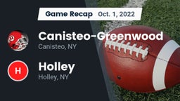 Recap: Canisteo-Greenwood  vs. Holley  2022