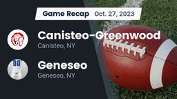 Recap: Canisteo-Greenwood  vs. Geneseo  2023