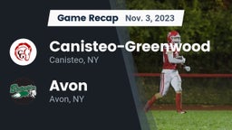 Recap: Canisteo-Greenwood  vs. Avon  2023