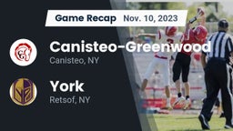 Recap: Canisteo-Greenwood  vs. York  2023