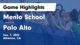 Menlo School vs Palo Alto  Game Highlights - Jan. 7, 2023