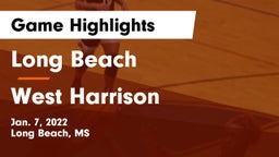 Long Beach  vs West Harrison  Game Highlights - Jan. 7, 2022