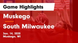 Muskego  vs South Milwaukee  Game Highlights - Jan. 14, 2020