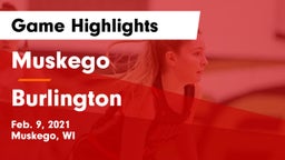 Muskego  vs Burlington  Game Highlights - Feb. 9, 2021