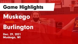 Muskego  vs Burlington  Game Highlights - Dec. 29, 2021