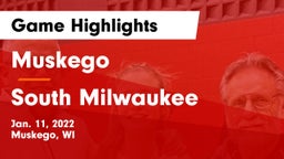 Muskego  vs South Milwaukee  Game Highlights - Jan. 11, 2022