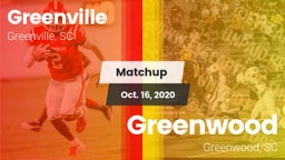 Matchup: Greenville High vs. Greenwood  2020