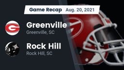 Recap: Greenville  vs. Rock Hill  2021