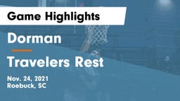 Dorman  vs Travelers Rest  Game Highlights - Nov. 24, 2021