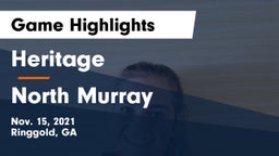 Heritage  vs North Murray  Game Highlights - Nov. 15, 2021