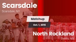 Matchup: Scarsdale High vs. North Rockland  2016