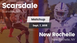 Matchup: Scarsdale High vs. New Rochelle  2018