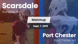 Matchup: Scarsdale High vs. Port Chester  2019