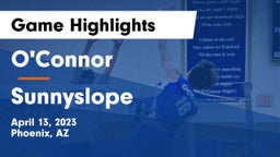 O'Connor  vs Sunnyslope  Game Highlights - April 13, 2023