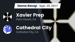 Recap: Xavier Prep  vs. Cathedral City  2017